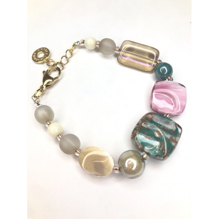 bracciale accademia top rosa