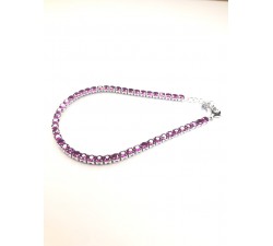 pulsera plata riviere circonitas