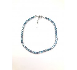 pulsera plata riviere circonitas